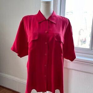 The Spadina Poppy Blouse